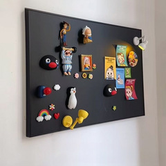 磁吸黑板电表箱遮丑配电箱遮挡装饰画免打孔新款冰箱贴展示板