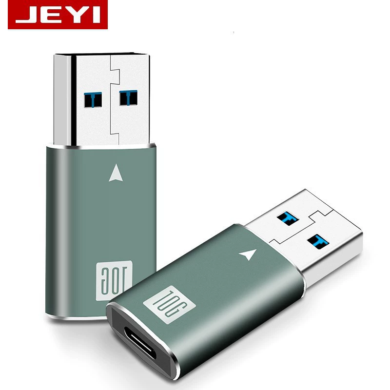 Адаптер USB A к Type-C TO C USB3.1 Thunderbolt 3 совместим с быстрой зарядкой 60W
