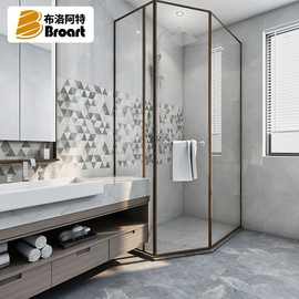 佛山瓷砖中板400x800通体大理石现代简约全瓷厨房卫生间瓷砖