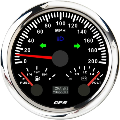 200km/h MPH – ELING automobile instrument