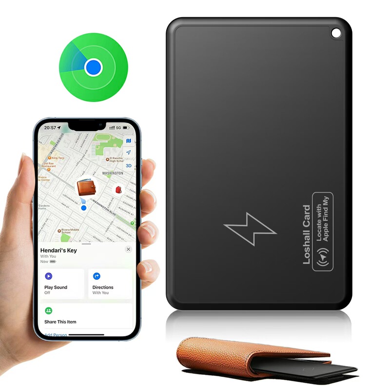 Apple 紛失防止ワイヤレス超薄型カードウォレットアイテム回収防水長持ちスマートロケーターに適しています。|undefined