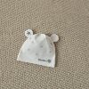 Shell wind chime hat white (double layer)