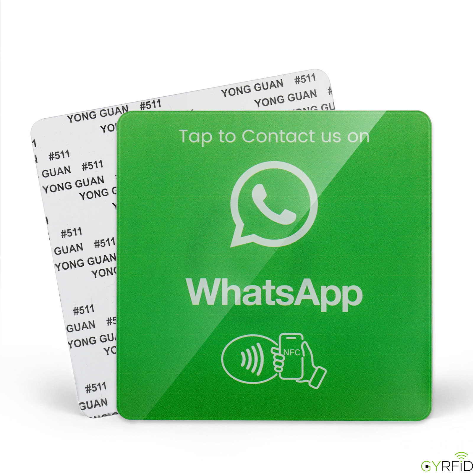 Tabla acrílica NFC tarjeta de comentarios Google NTAG215 chip NFC tarjeta de comidas teléfono móvil toque salto image 13