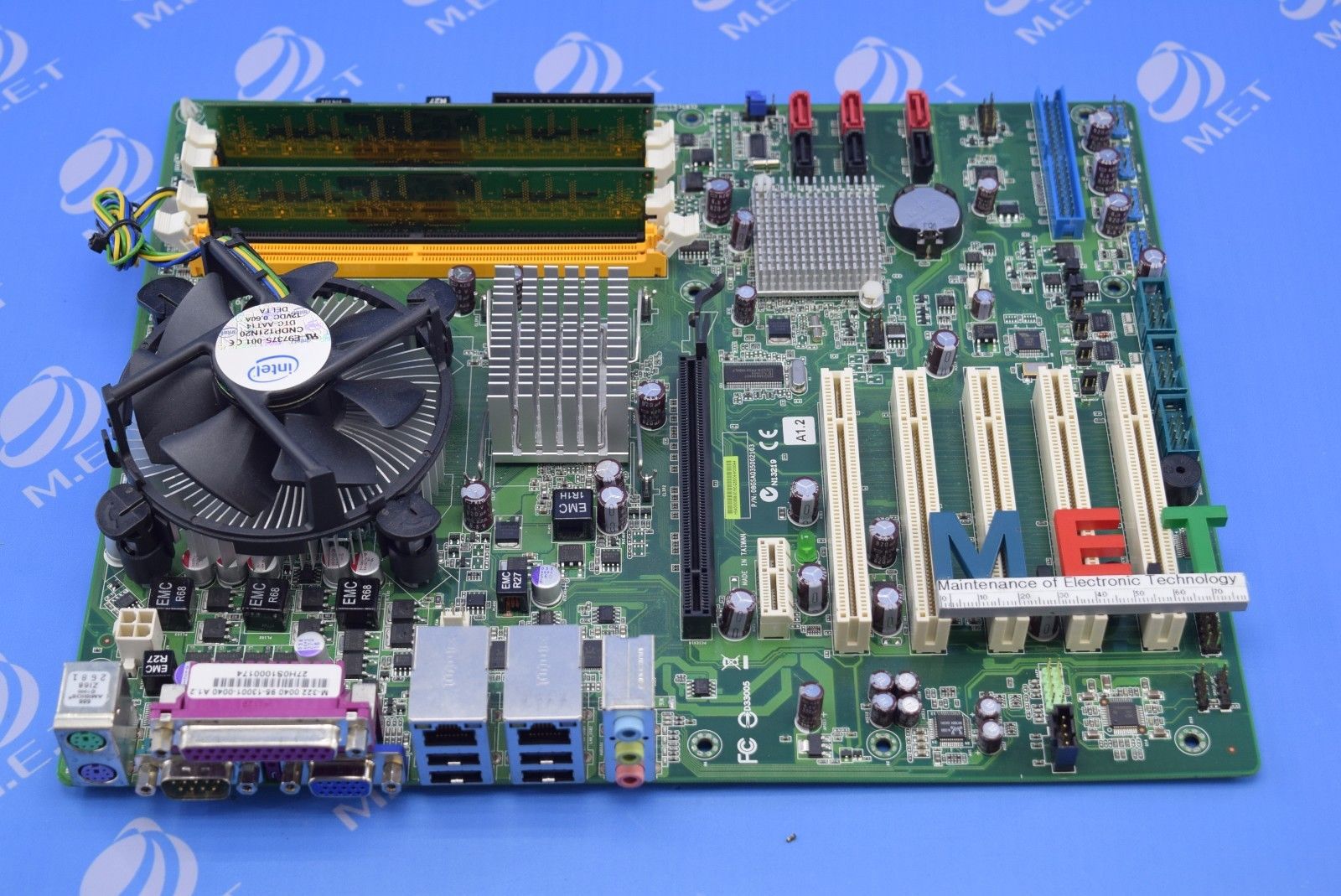 春田谷凌华 ADLINK M-322工控机主板，原装拆机， 议价出售