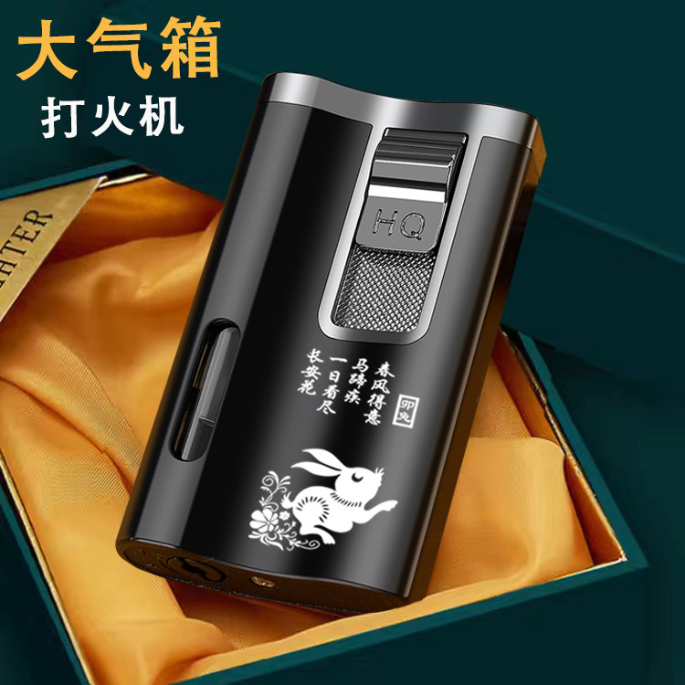 HQ708防風帯空気窓ライター個性レーザー彫刻広告軽薄直沖ライターメーカー卸売り|undefined