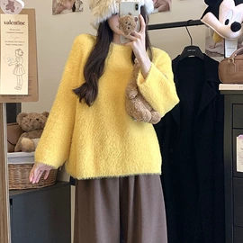 女式针织衫;毛衣;时尚休闲套装