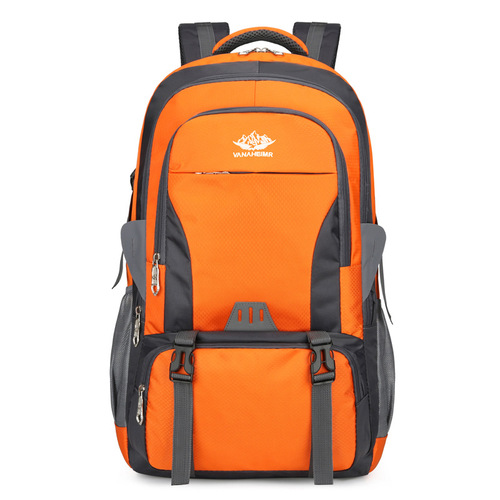 Outdoor mountaineering backpack, men's travel bag, travel backpack, large capacity backpack, women's lightweight hiking backpack