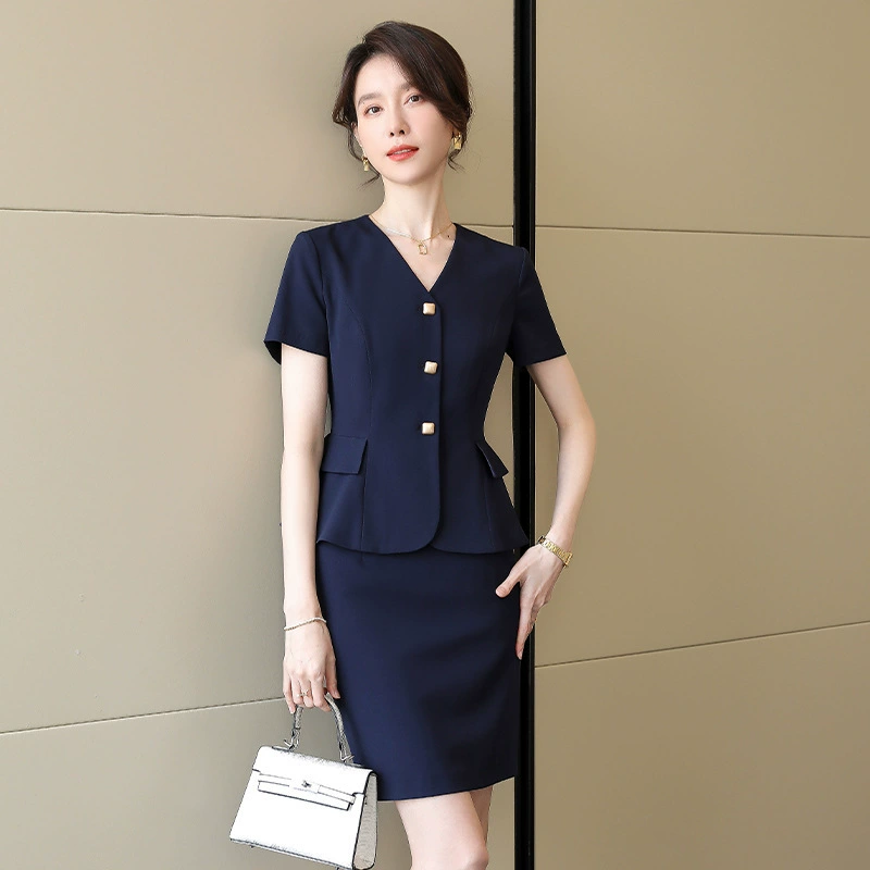 Женский костюм в корейском стиле для делового стиля