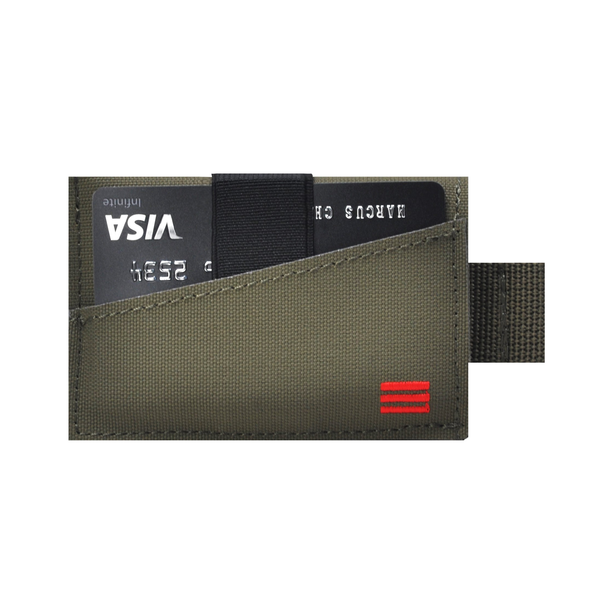 SOETAC táctica nicer bolso de tarjetas cartera compacta y simple multi-tarjeta portable tarjeta de identificación portable bolsa de almacenamiento