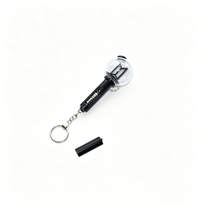 BTS Mini Light Stick 4th Generation Glow Stick Keychain Small Pendant Merchandise