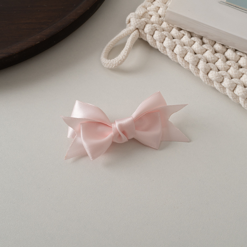 Women's Sweet Simple Style Bow Knot Cloth Hair Clip display picture 11