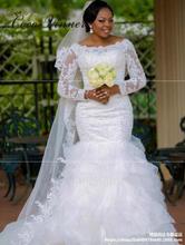New Fast-selling  Slimming Fishtail Lace Wedding Dresses