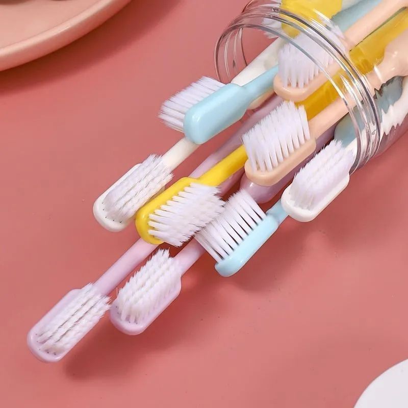 Cepillo de dientes de alta calidad cepillo de dientes capilar suave para adultos cepillo de dientes doméstico de alta densidad para hombres y mujeres