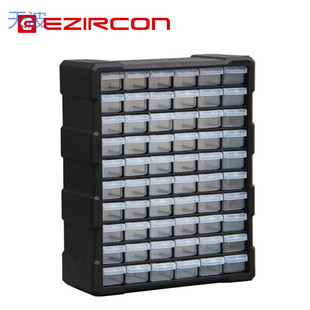 Ttb Drawer-Type Parts Box Screw Storage Box Parts Box Building Blocks Digital Components Compartment Box Storage Cabinet Can Be Assembled