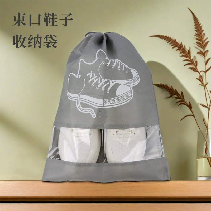 Веревки для хранения обуви сумка утолщенный нетканый мешок для обуви пылезащитный мешок для путешествий обувь сумка для хранения оптом