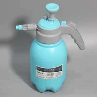 Green Thai light blue 2 liters with scale line with pressure relief valve high pressure watering can model: A2
