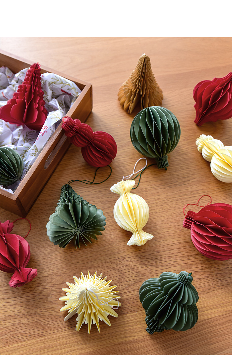 Solid Color Pattern Simple Style, Classic Style Style Christmas Simple Style Classic Style Solid Color Holiday Festival Hanging Ornaments Decorative Props