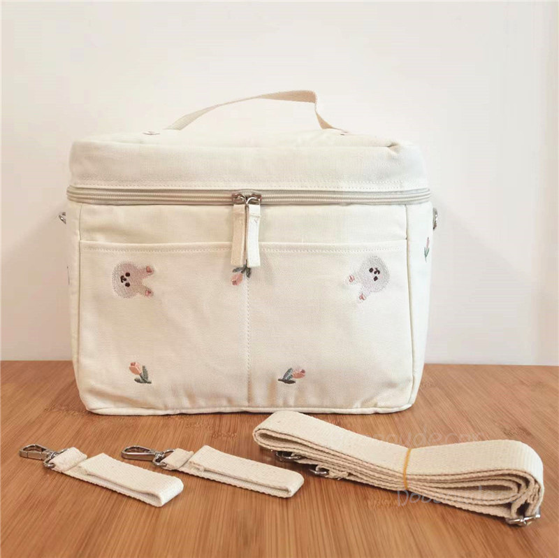 チューリップ大のウサギ保温バッグ30 x 22 x 15 cm