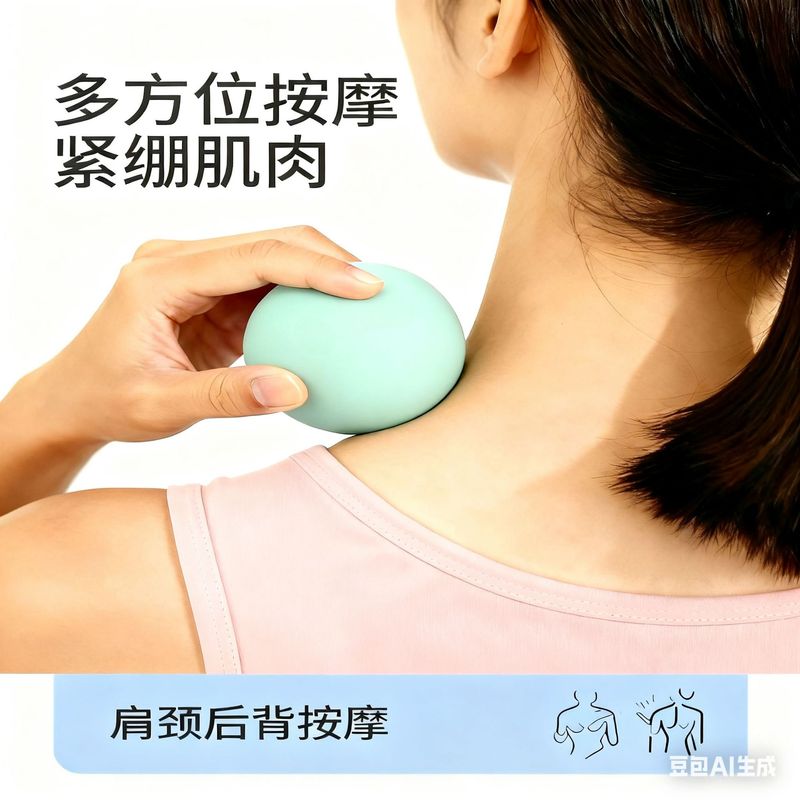 筋膜球硅胶按摩球单球放松肌肉头脚腿健身瑜伽球63MM足底按摩球|undefined