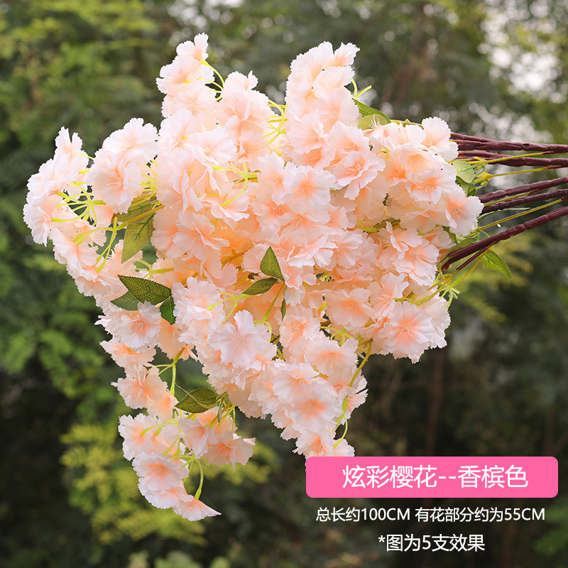 Colorful champagne color