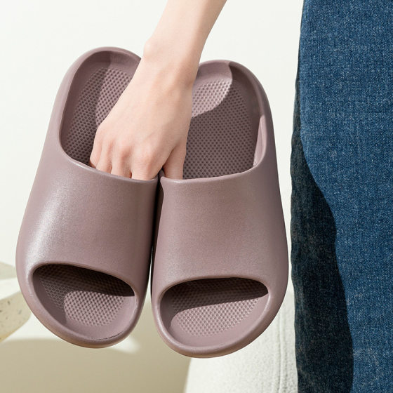 Bathroom Bath Special Non-slip Couple Sandals and Slippers Female Summer Home Indoor Anti-fall Pregnant Women EVA Non-stinky Feet Male 2