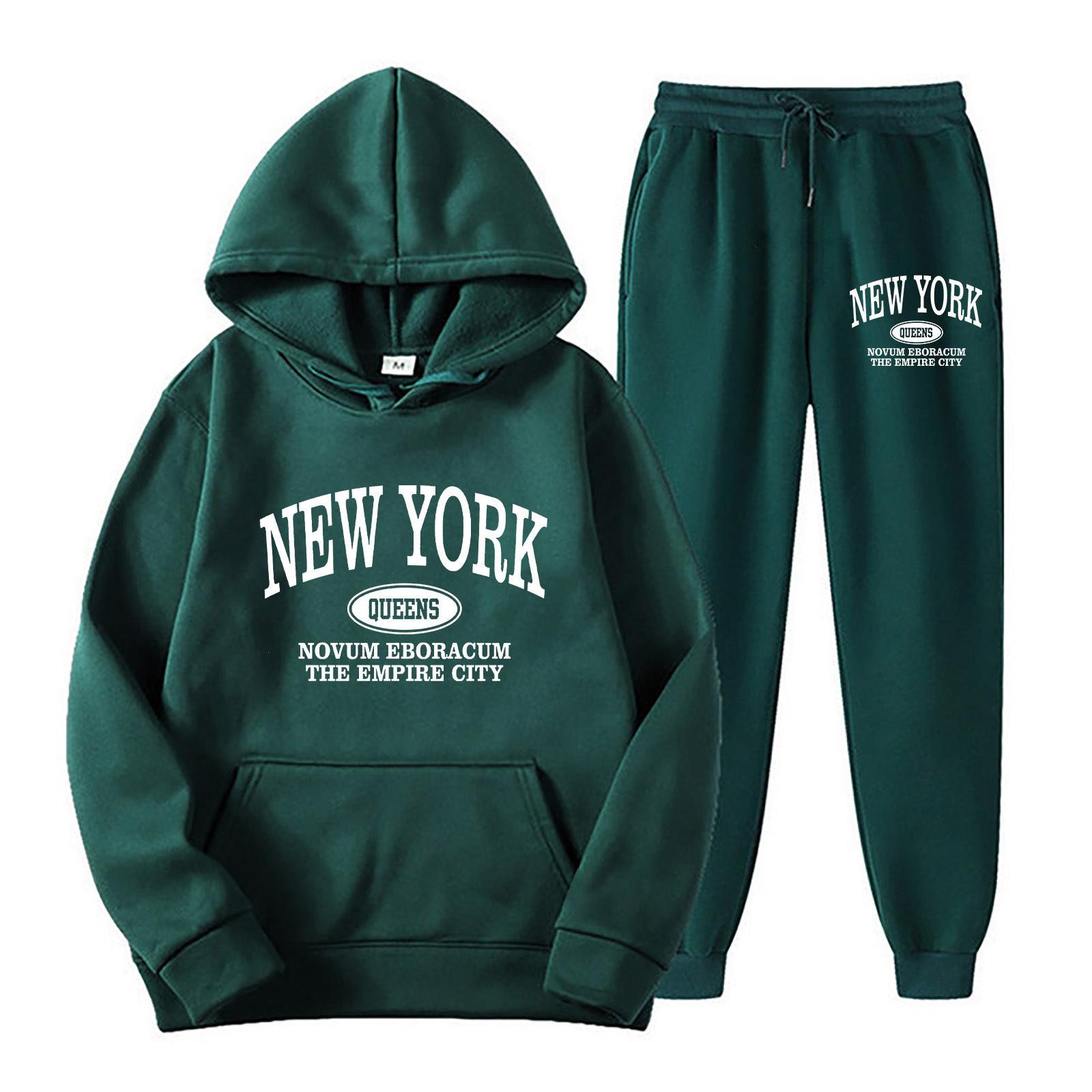 Herren Kapuzenpullover Und Jogginghose Set Sport Freizeit Outfit_voghion.com
