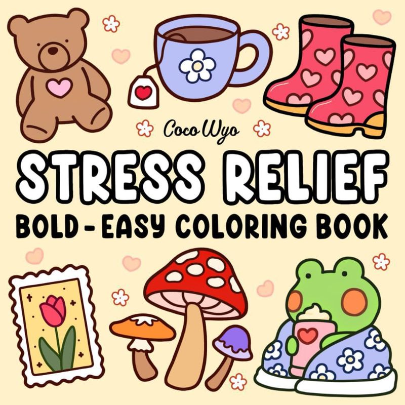 亚马逊热销Coloring Book涂色本填色本小角落怪兽系列儿童绘画本|undefined
