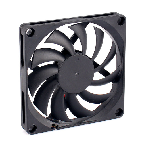 Factory direct supply 8010 cooling fan DC5V12V24V computer power supply thin silent brushless 8cm industrial fan