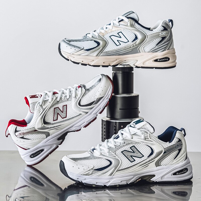 Spring and Autumn New Balance Cool Running 530 Women's Shoes Sports Casual Shoes Men's Shoes 2025 Spring New Running Shoes Dad Shoes 1