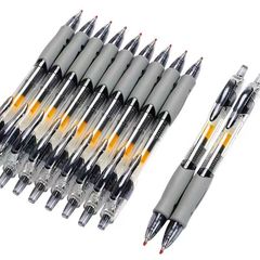 卸売りの経典はペンの弾頭を押して中性のペンの水性のペンのサインペンの0.5mmの学生の事務のペンを押します。