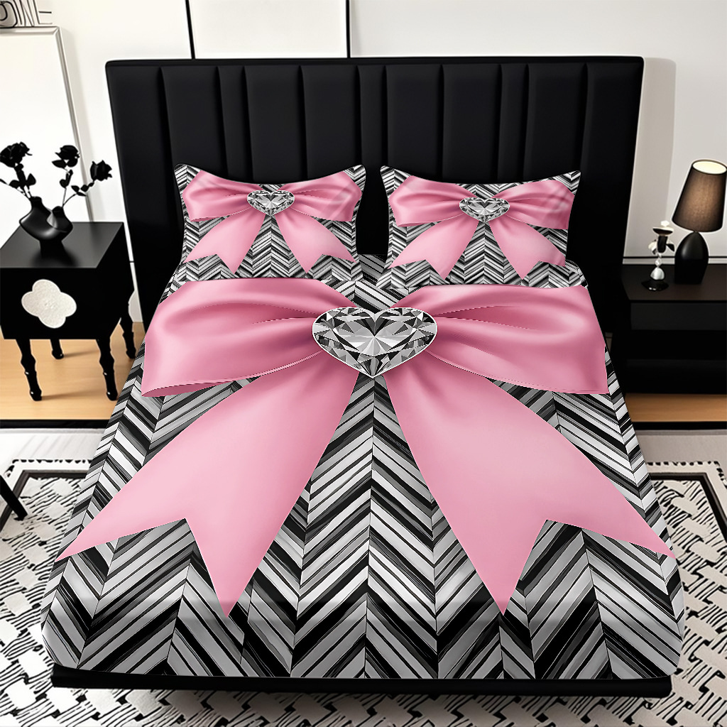 TEMU / JIT transfronterizo para mariposa colorido arco molido impresión digital cama de cama