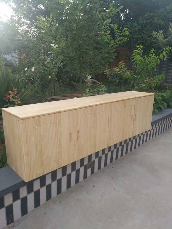 实木顶柜地柜 松木简易被柜壁柜 榻榻米储物柜三门四门飘窗柜