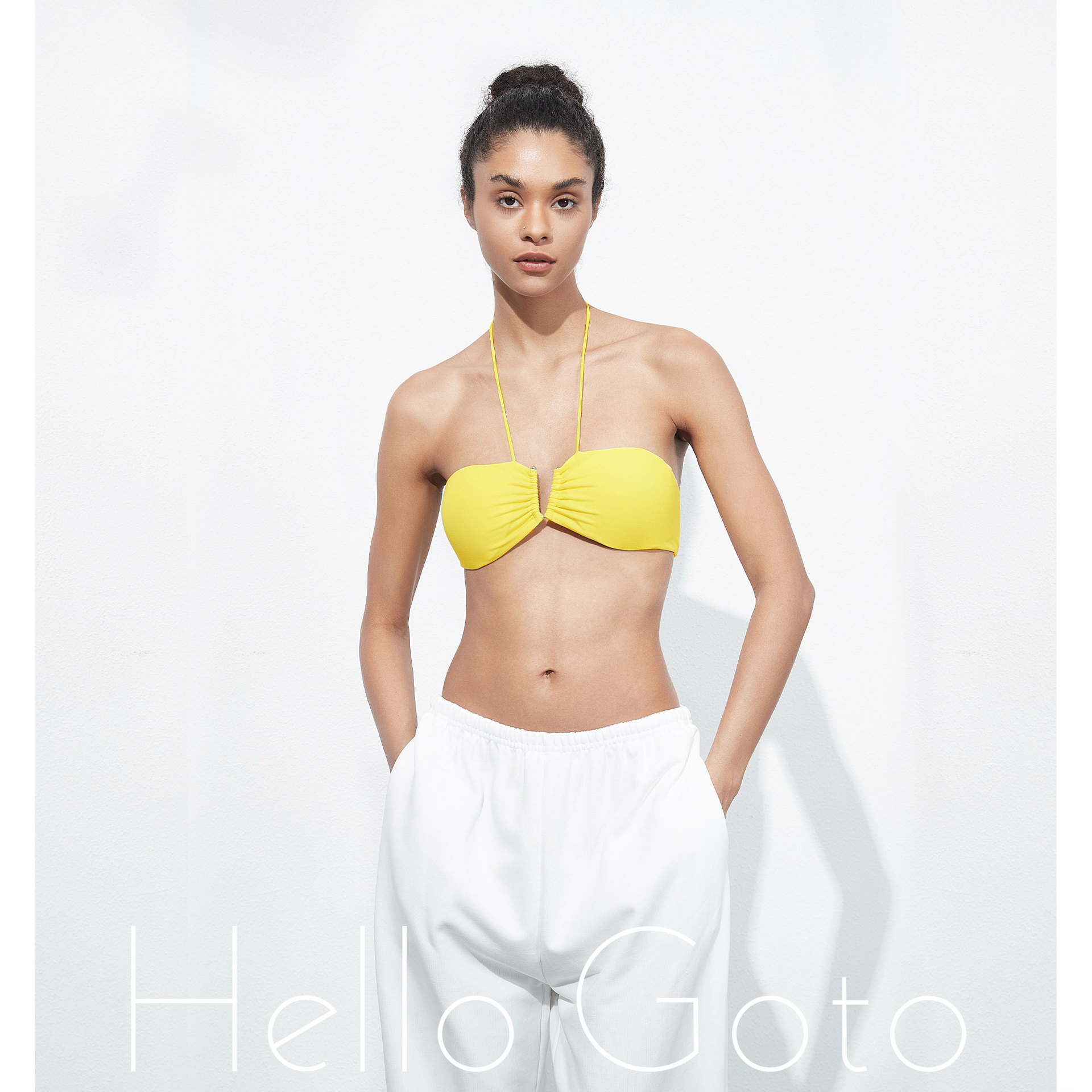 617 Seaside Dopamine Wear Thin Strap Halter Halter Top Short Pullover Sexy Fashion Holiday Style Beautiful Back