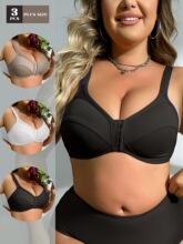 V 51411 Front Closure Full Cup Bra Set ǰ���޺�������װ