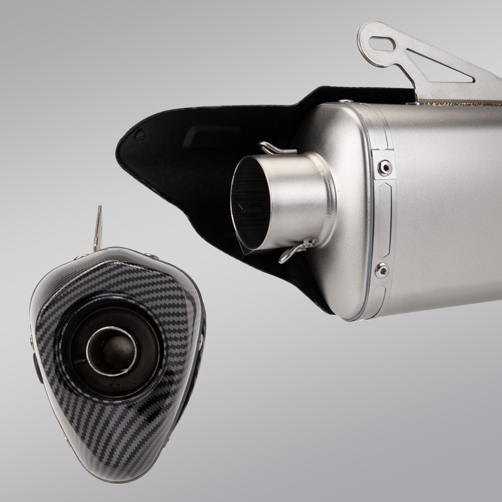 Suitable for Motorcycle Motorcycle Stepless 300R Modification 300Rr Front Exhaust Pipe Tail Muffler Set