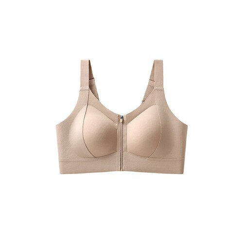 Sports underwear Women's front zipper running shockproof fitness training running yoga vest lifting anti-sagging bra cover