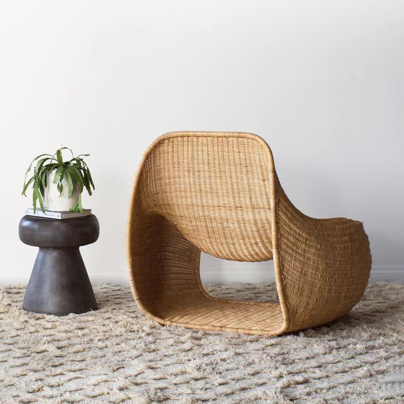 Patio al aire libre Balcón silla de caña Terraza Jardín Residencial Hotel Salón al aire libre Salón de caña Ocio