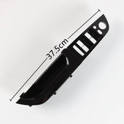 E90 main driving handle E91 – Armrest, handle, handle - bright-black-left-peptide-375cm