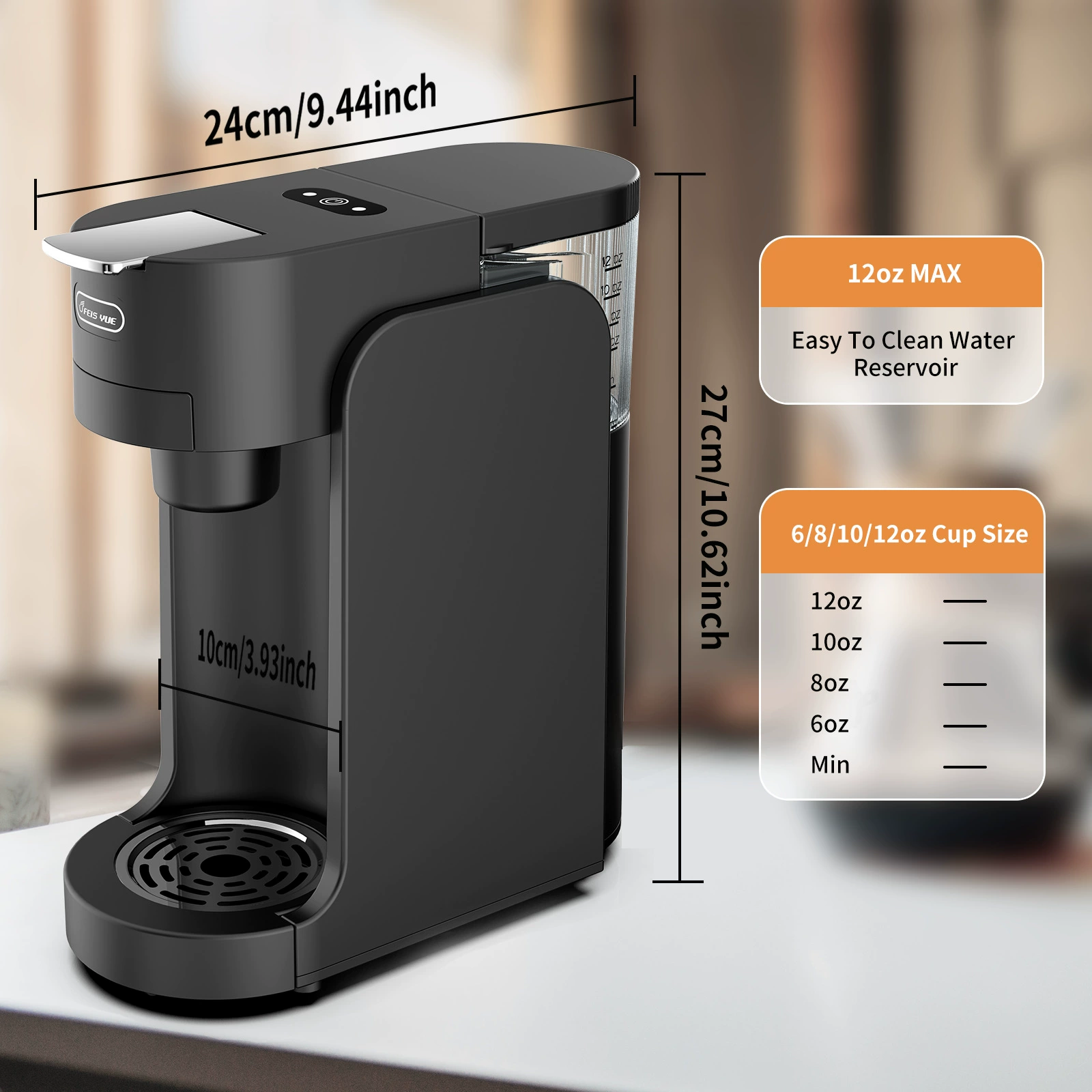 Capsule, automatic universal coffee machine, fully automatic, American style, (Cross-border trading)