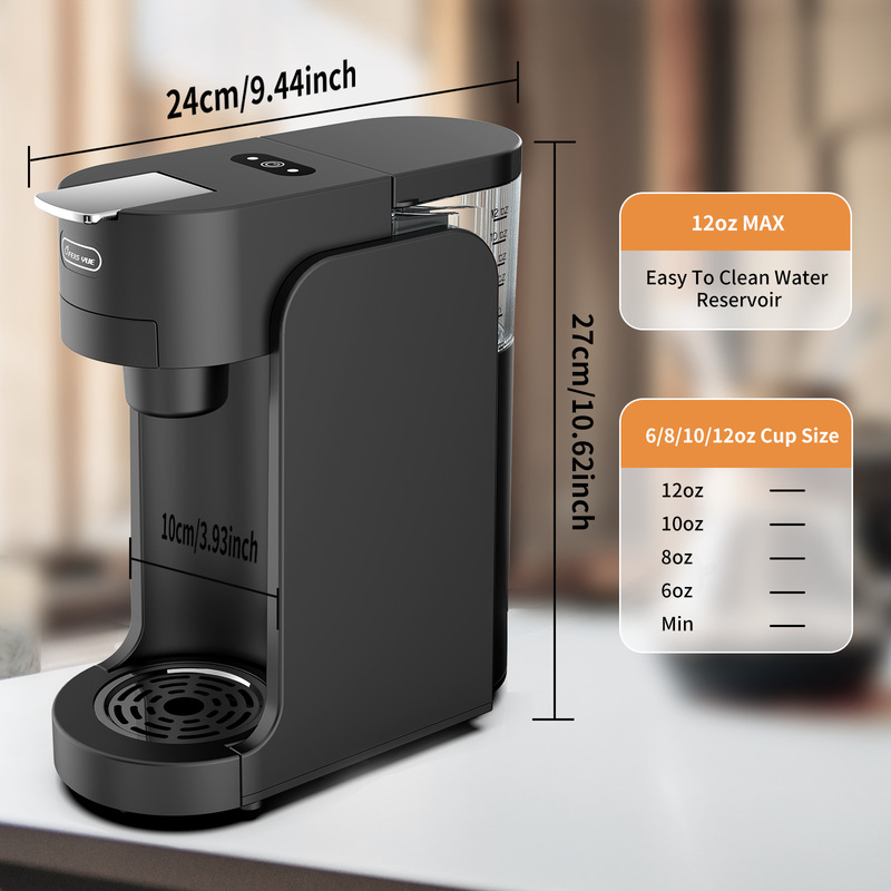 Capsule Coffee Machine for Home Use, Mini Small Fully Automatic Italian Coffee Machine, Multifunctional American-Style, Cross-Border Retro Italian Style Capsule Coffee Machine for Home Use, Mini Small Fully Automatic Italian Coffee Machine, Multifunctional American-Style, Cross-Border Retro Italian Style