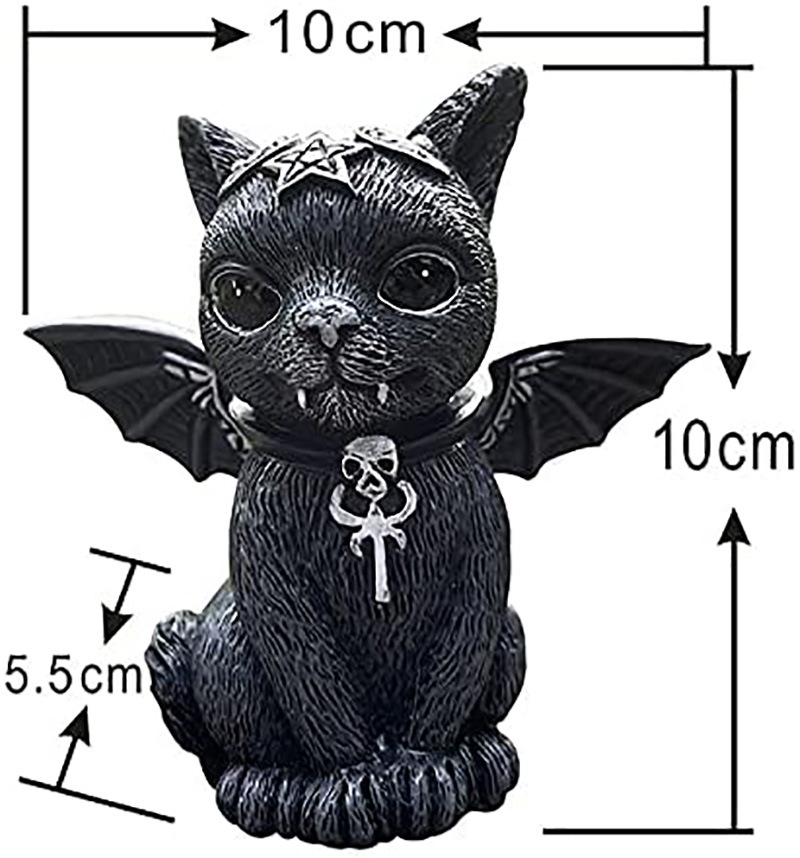 191g Weight Cute Cat Resin Daily Ornaments