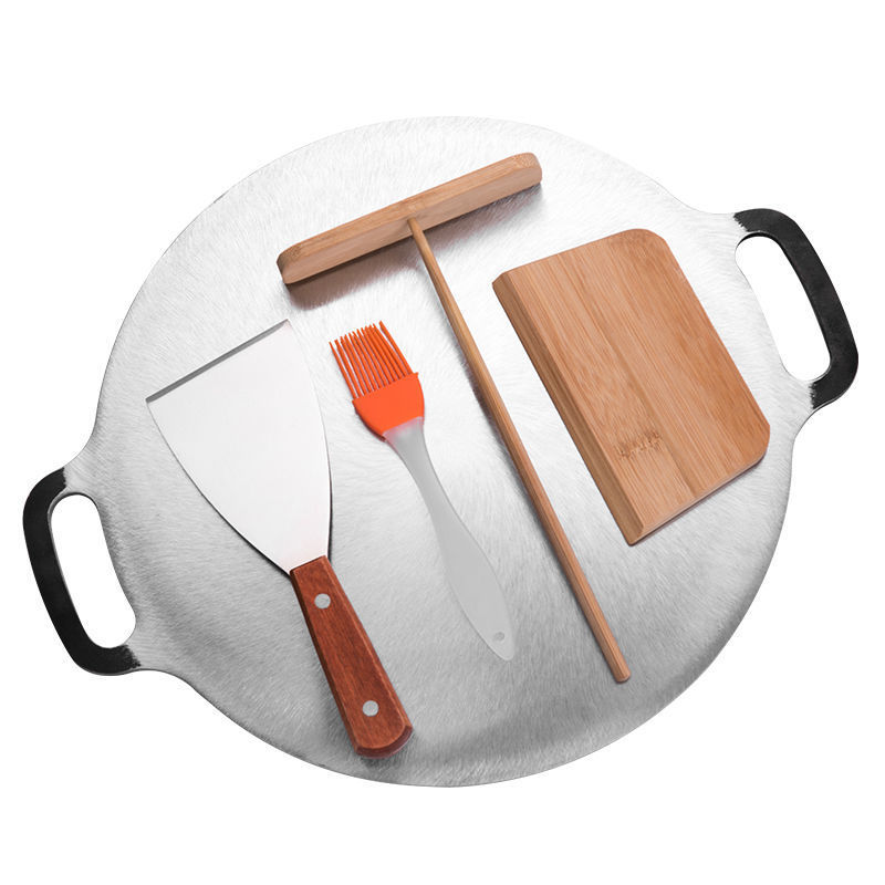 광택있는 32cm 6mm 일체형 냄비 손잡이 (가정용으로 권장)
