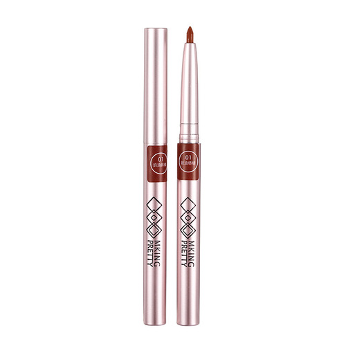 MKINGPRETTY lip liner, carved waterproof lip pencil, accurately outlines the lip shape, long-lasting color, blush, lipstick for women