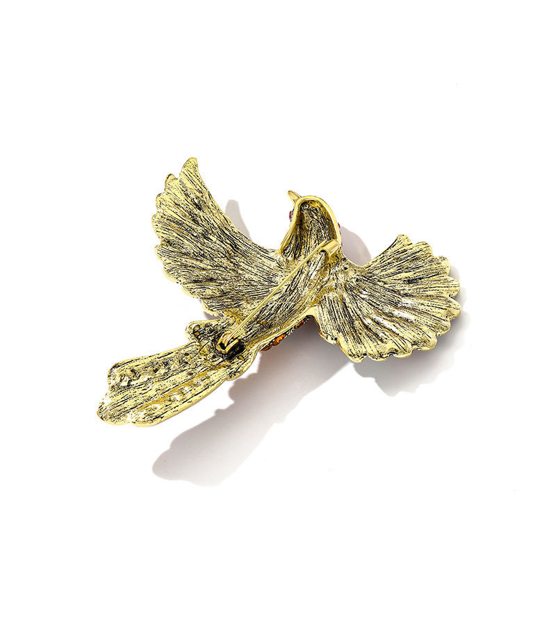 Glam Retro Bird Alloy Unisex Brooches display picture 5