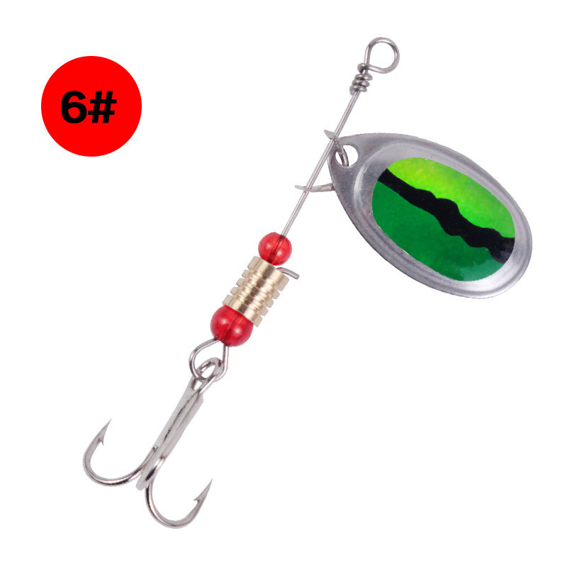 Metal Vibrax Fishing Lures 60mm 3g Spinner Baits Fresh Water Bass Swimbait Tackle Gear