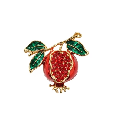 brooch, exquisite enamel pin, high-end accessory for: Yaxa sancaqları