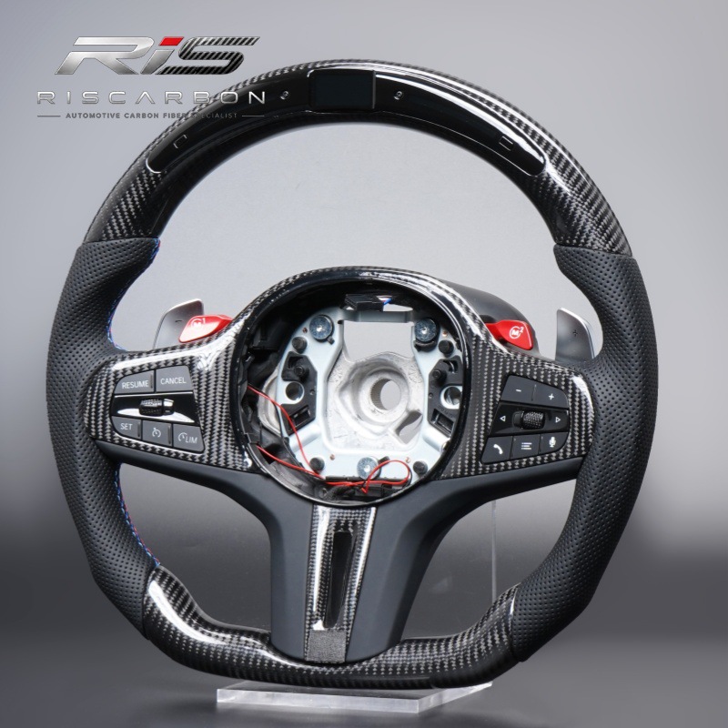 Suitable for Bmw g Carbon Fiber Led Steering Wheel 3 Series 5 Series X3X5G20G30G05G01G22G11G02G06