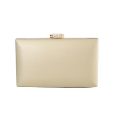 新款晚宴包水滴頭PU面料跨境純手工簡款手拿包女士宴會包