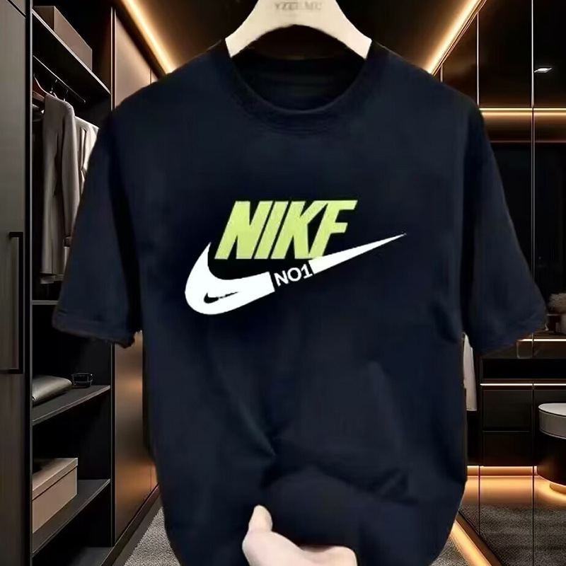 Short-sleeved T-shirt Men's Summer American Style Fashion Brand Couple's Half-sleeved Clothes Loose Casual Round Neck Base Shirt Casual Short-sleeved T-shirt Men's Summer American Style Fashion Brand Couple's Half-sleeved Clothes Loose Casual Round Neck Base Shirt Casual