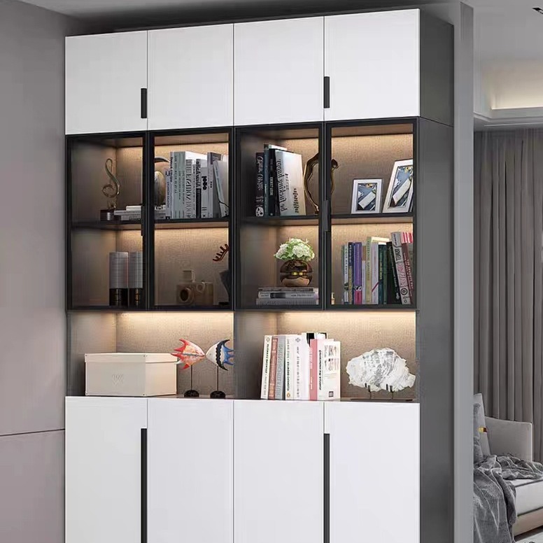 Wine Cabinet Partition Cabinet Home Living Room Modern Simple Foyer Cabinet Entrance Cabinet Small Apartment Wall Storage Wine Cabinet